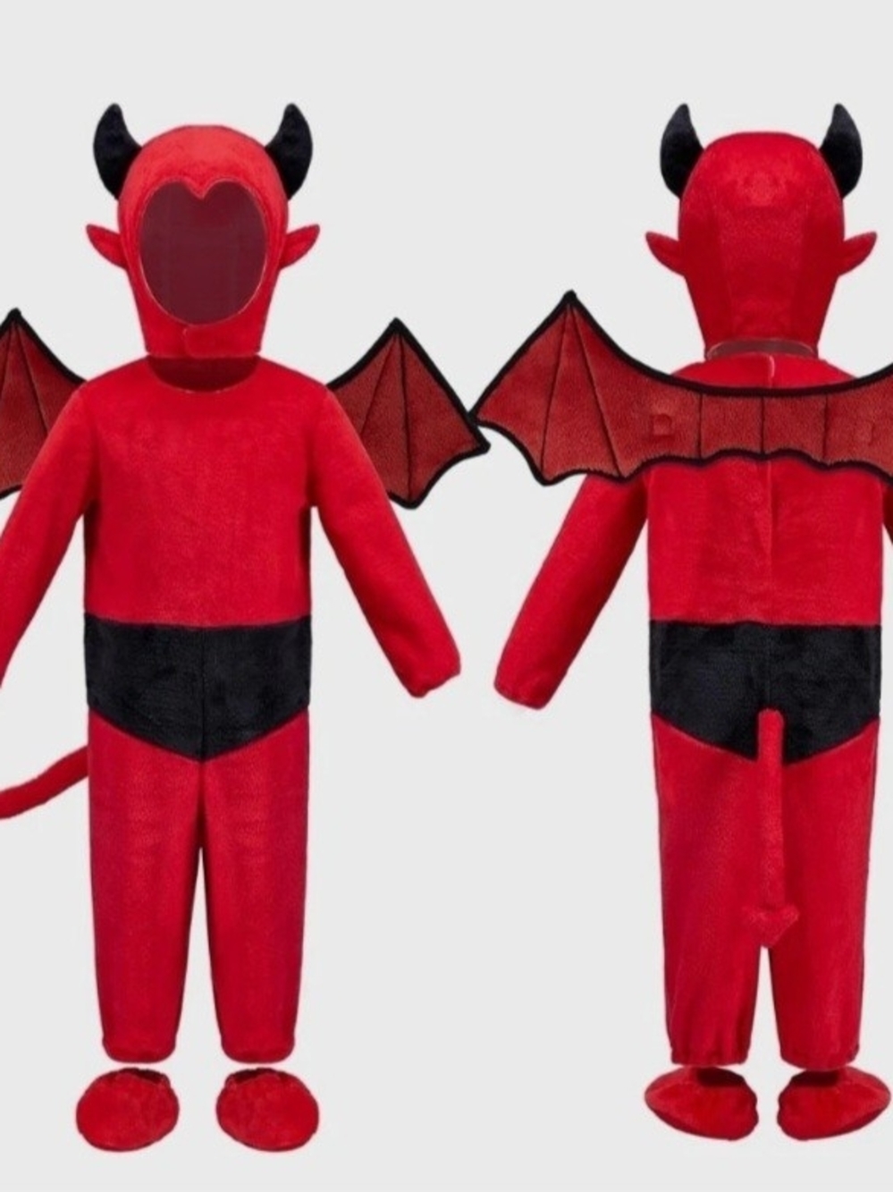 Spooktacular Creations Red Devil Halloween Costume Size 12-18 Months